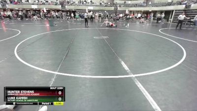 152 lbs Semifinal - Luke Kamish, Victory School Of Wrestling vs Hunter Stevens, Sarbacker Wrestling Academy