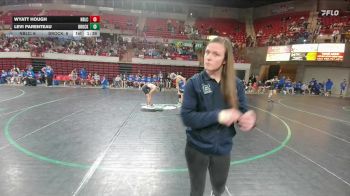 138 lbs Round 4 - 5th And 7th - Wyatt Hough, New Braunfels Long Creek vs Levi Parenteau, Brock