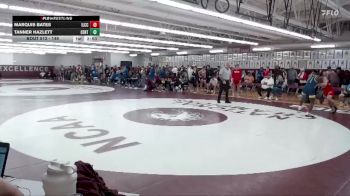 149 lbs Champ. Round 1 - Tanner Hazlett, Central vs Marquis Bates, Iowa Lakes CC