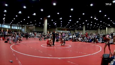 100 lbs 4th Wrestleback (16 Team) - Sawyer Mitchell, AR-15 Pink vs Allegra Keaton, Don`t Be Jelly