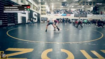 190 lbs Prelim - David Madderra, Nixa JV vs Clayton Sandifer, Rolla