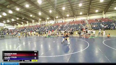 115 lbs Semifinal - Madison Roe, Oklahoma vs Kaura Coles, Montana