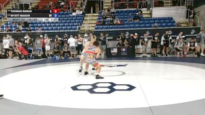 138 lbs Champ. Rd Of 128 - Thomas Banas, Illinois vs Wyatt Mason, Wyoming