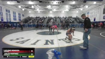 155 lbs Quarterfinal - Laylene Mendoza, Hueneme vs Jaslyn Martinez, Alta Loma