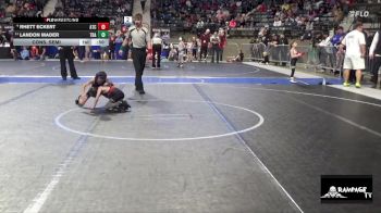 43 lbs Cons. Semi - Rhett Eckert, Atchison vs Landon Mader, Trailblazer