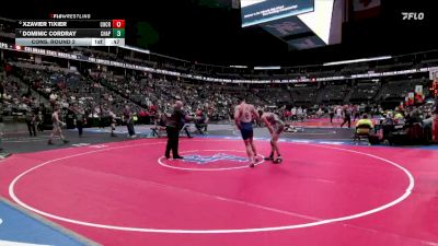 150-5A Cons. Round 2 - Dominic Cordray, Chaparral vs Xzavier Tixier, Cherry Creek