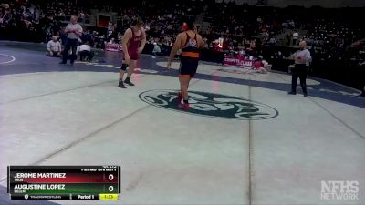 4A 215 lbs Champ. Round 1 - Jerome Martinez, Taos vs Augustine Lopez, Belen