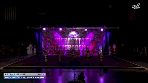 Prodigy All Stars - Storm [2025 L3 Senior Day 1] 2025 Cheer Power Holiday Showdown Houston