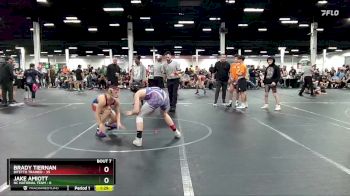 110 lbs Round 2 (8 Team) - Brady Tiernan, Bitetto Trained vs Jake Amiott, NC National Team