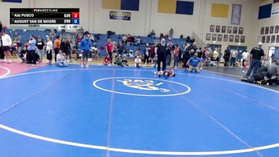 49 lbs Semis - Kai Fusco, Sandpoint Legacy Wrestling Club vs August Van De Moere, Emmett Freestyle Wrestling Club