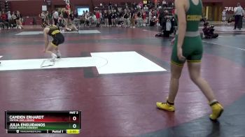 JV-13 lbs Round 3 - Julia Enguidanos, Cedar Rapids Kennedy vs Camden Erhardt, Vinton-Shellsburg
