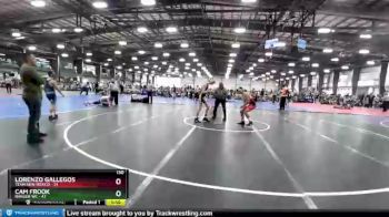 130 lbs Round 4 (6 Team) - Lorenzo Gallegos, Team New Mexico vs Cam Frook, Ranger WC