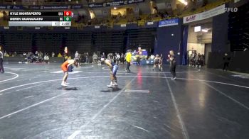 133 lbs Round Of 16 - Kyle Montaperto, Virginia vs Derek Guanajuato, North Carolina