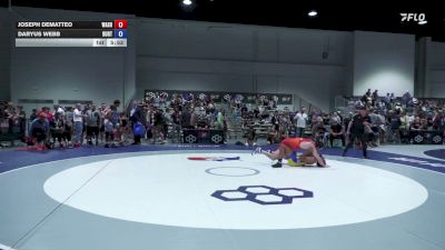 86 kg Champ. Rd Of 64 - Joseph DeMatteo, Washington vs Daryus Webb, Dub RTC