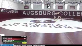 141 lbs Champ. Round 2 - Lance Fretwell, Concordia Moorhead vs Brock Moore, Augsburg