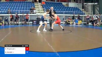 145 lbs Cons 16 #1 - Gabe Mcgeough, Iowa vs Braeden Hendel, Minnesota