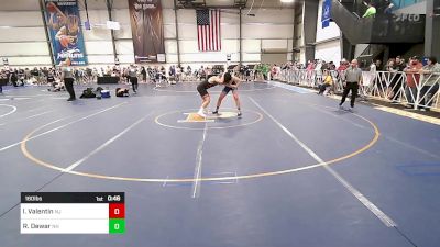 160 lbs Consi Of 32 #2 - Lukas Valentin, NJ vs Rhys Dewar, NH