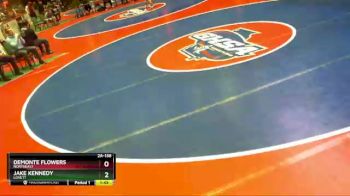 2 lbs Quarterfinal - Jake Kennedy, Lovett vs Demonte Flowers, Northeast