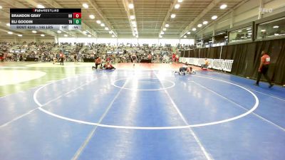 145 lbs Consi Of 32 #2 - Brandon Gray, NH vs Eli Goodin, TN
