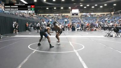 141 lbs Champ. Round 3 - Daniel Aguirre, Northeast Oklahoma vs Kaden Wallace, Oklahoma City