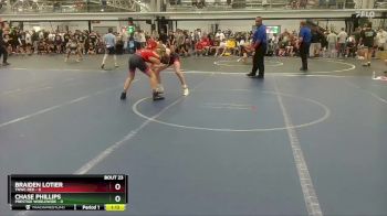 98 lbs Round 6 (8 Team) - Braiden Lotier, TNWC Red vs Chase Phillips, Prestige Worldwide