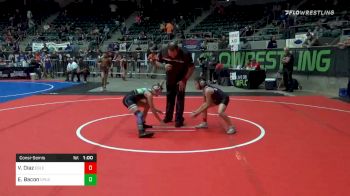 65 lbs Consolation - Violet Diaz, Eagle Empire vs Emma Bacon, Naples Titans