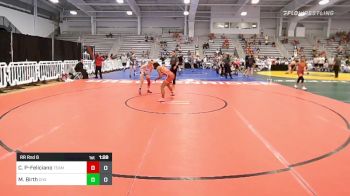 100 lbs Rr Rnd 6 - Cianelys Plaud-Feliciano, Team Rhode Island vs Madison Birth, Hammer Chicks