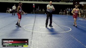 133 lbs Champ. Round 2 - Robbie Precin, North Central vs Kyron Sank, Huntingdon