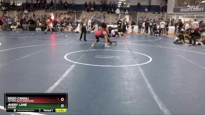 145 lbs Cons. Round 4 - Enzo Canali, Victory Elite Wrestling vs Avery Lane, Dundee