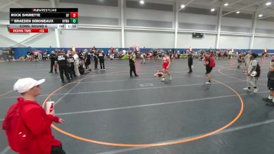 190 lbs Cons. Round 6 - Braeden Simoneaux, New York Military Academy vs Rock Shurette, Baylor