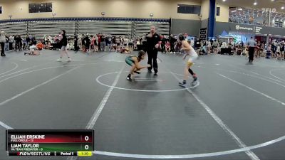 80 lbs Round 1 (8 Team) - Elijah Erskine, Full Circle vs Liam Taylor, VA Team Predator