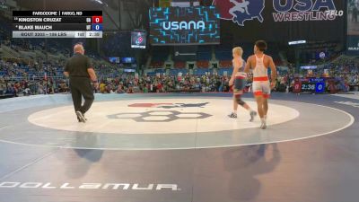 106 lbs Cons. Rd Of 16 - Kingston Cruzat, CA vs Blake Mauch, UT