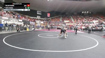 132 lbs Cons. Round 3 - Tate Stahl, Burlington HS vs Talon Wark, Colby HS