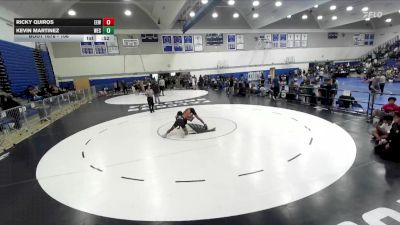 106 lbs Cons. Round 3 - Ricky Quiros, Eastvale Elite Wrestling vs Kevin MArtinez, Western