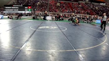 5A 215 lbs Quarterfinal - Dawandey Dilus, Blackfoot vs Robert Demicell, Columbia