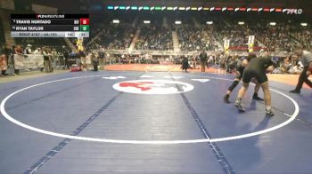4A-150 lbs Cons. Round 1 - Ryan Taylor, Sheridan vs Travis Hurtado, Riverton