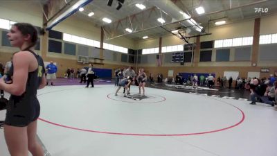 110lbs Champ. Round 4 - Nevaya Gerberg, Liberty (Girls) vs Kyla Brown, Arlington (Girls)