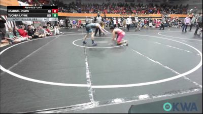 132 lbs Rr Rnd 3 - JoAngel Jones, Aztec Grappling Academy vs Tucker Layne, Lions Wrestling Academy
