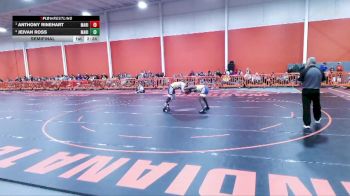 174 lbs Semifinal - Anthony Rinehart, Marian University (IN) vs Jeivan Ross, Marian University (IN)
