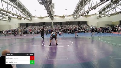 147-H lbs Round Of 64 - Aedan Lopez, West Orange vs Malik Kelly, Truman