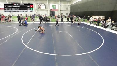 Junior Boys - 113 lbs Cons. Round 4 - Dylan Dottaviano, Team Idaho Wrestling Club vs Daniel Goodwin, Izzy Style Wrestling