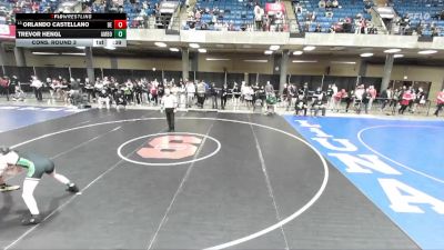 138 lbs Cons. Round 3 - Orlando Castellano, Galesburg vs Trevor Hengl, Unattached