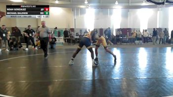 165 lbs Round Of 16 - Noah Gonzalez, Appalachian State vs Michael Baldwin, West Virginia