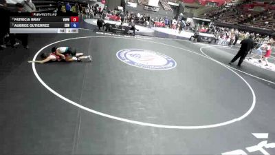 120 lbs Semis - Patricia Bray, Vasky Bros\Pitman Wrestling Club vs Aubree Gutierrez, Surfside X Wrestling