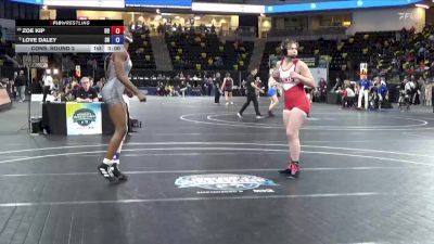 160 lbs Cons. Round 2 - Zoe Kip, D`Youville vs Love Daley, Sacred Heart