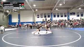 120 lbs Consolation - Allison Reese, Northbridge vs Angelina Berry, Stoughton