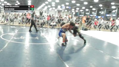 138 lbs Rr Rnd 3 - Isiah Maldonado, Mayo Quanchi - HSB vs Zion Borge, E.D.I.T.H - HSB