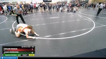 120 lbs Cons. Round 2 - Gavin Hanrahan, IL vs Taylor Francis, IL