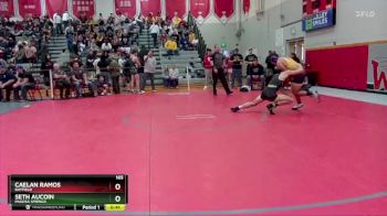 165 lbs Cons. Round 1 - Seth Aucoin, Pagosa Springs vs Caelan Ramos, Bayfield