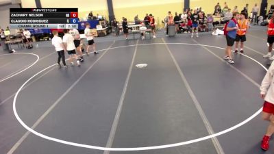 132 lbs Champ. Round 1 - Zachary Nelson, ND vs Claudio Rodriguez, IL